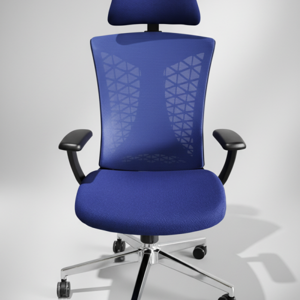 كرسي دوار ظهر عالي شبك متين WY-21A