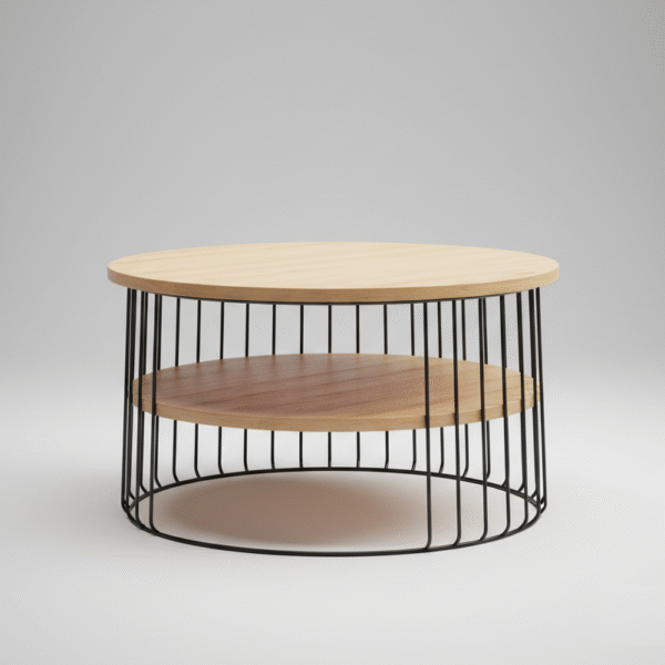  طاولة قهوة دائرية مودرن T-43