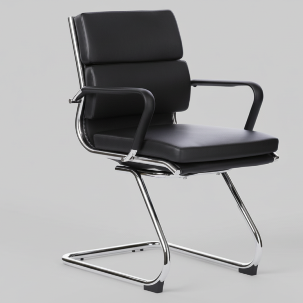 كرسي زوار جلد فاخر موديل 2721D