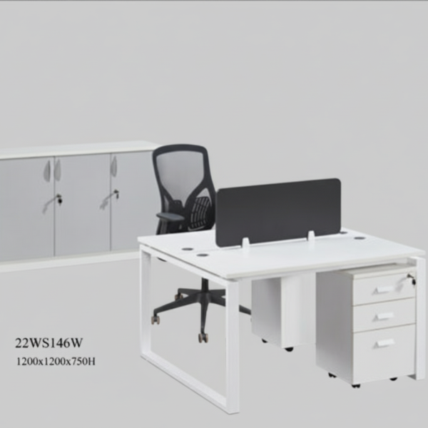 محطة عمل فردية عملية وأنيقة موديل WS146W-1